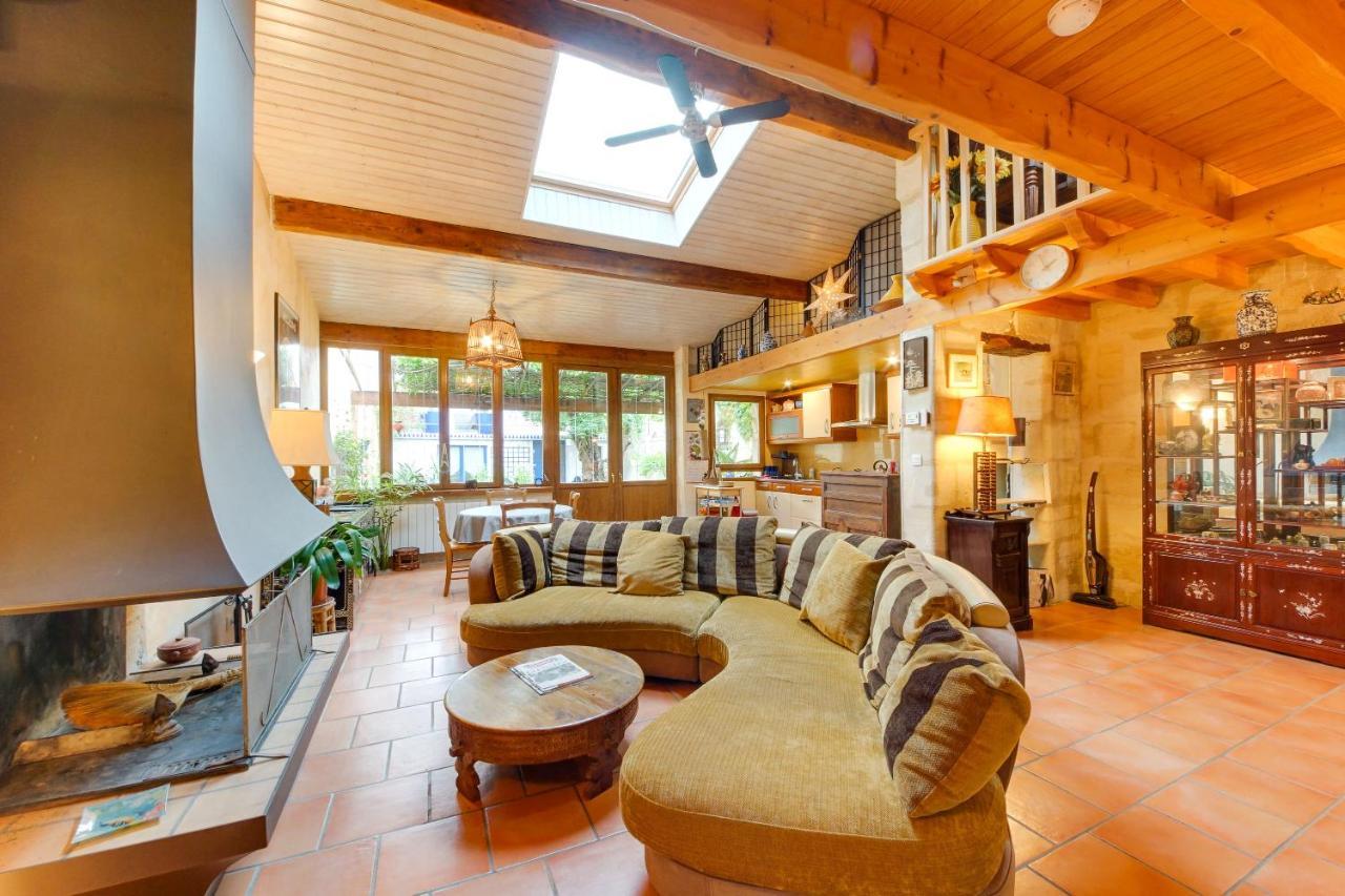 Superbe Maison En Pierre Bordelaise Bordeaux Luaran gambar