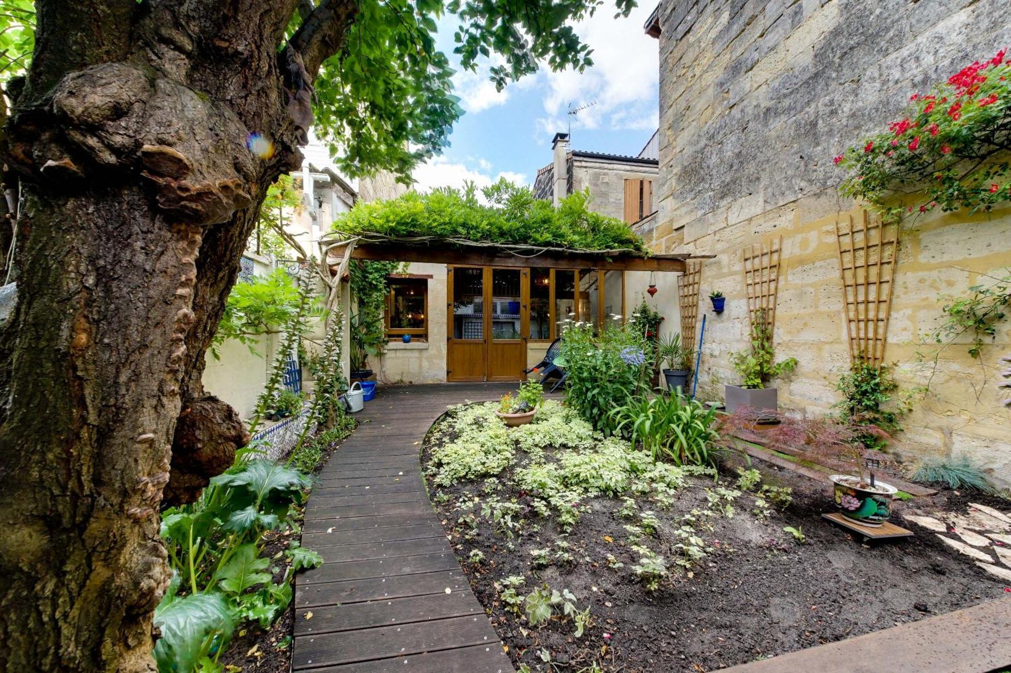 Superbe Maison En Pierre Bordelaise Bordeaux Luaran gambar